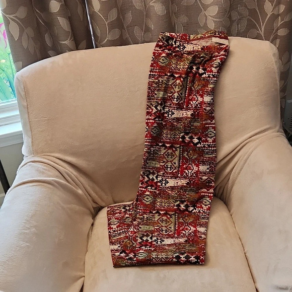 Bobbie Brooks Womens Size 1X Leggings Multi color pattern - Picture 4 of 8